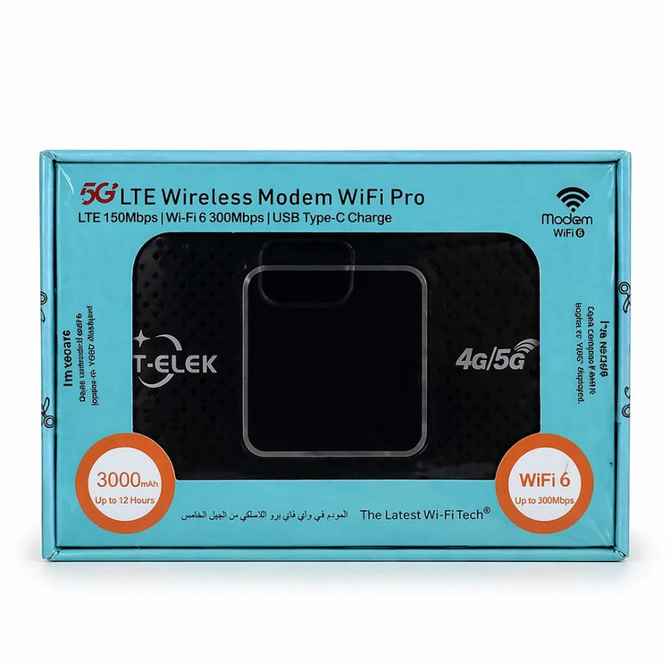 مودم 5G قابل حمل T-ELEK مدل TM3