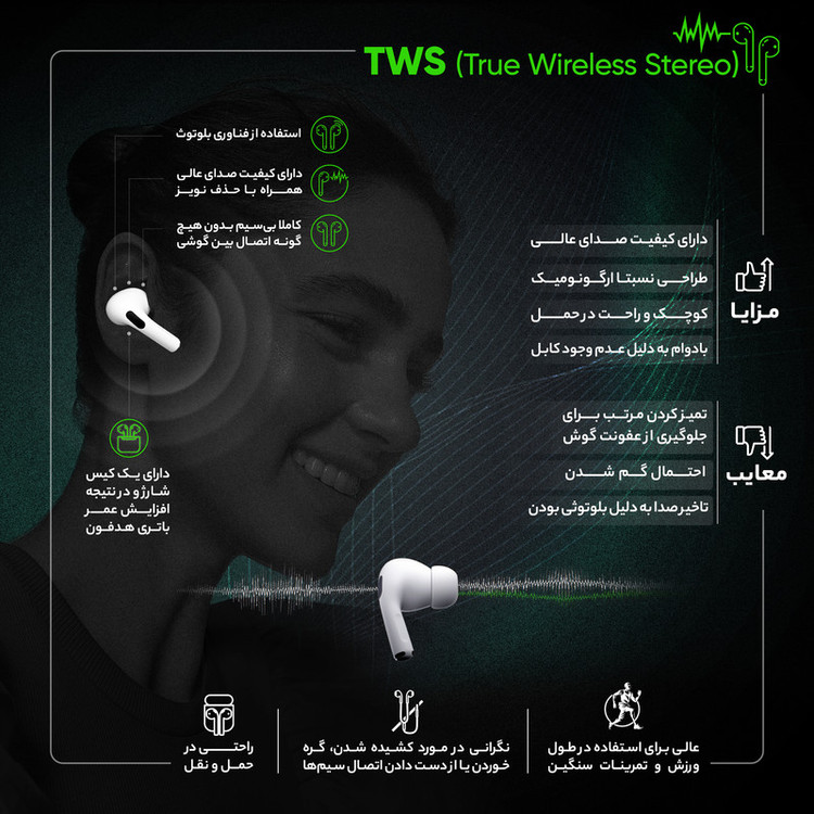هدفون مخصوص بازی بلوتوثی لنوو مدل FAT XT92 QAZ