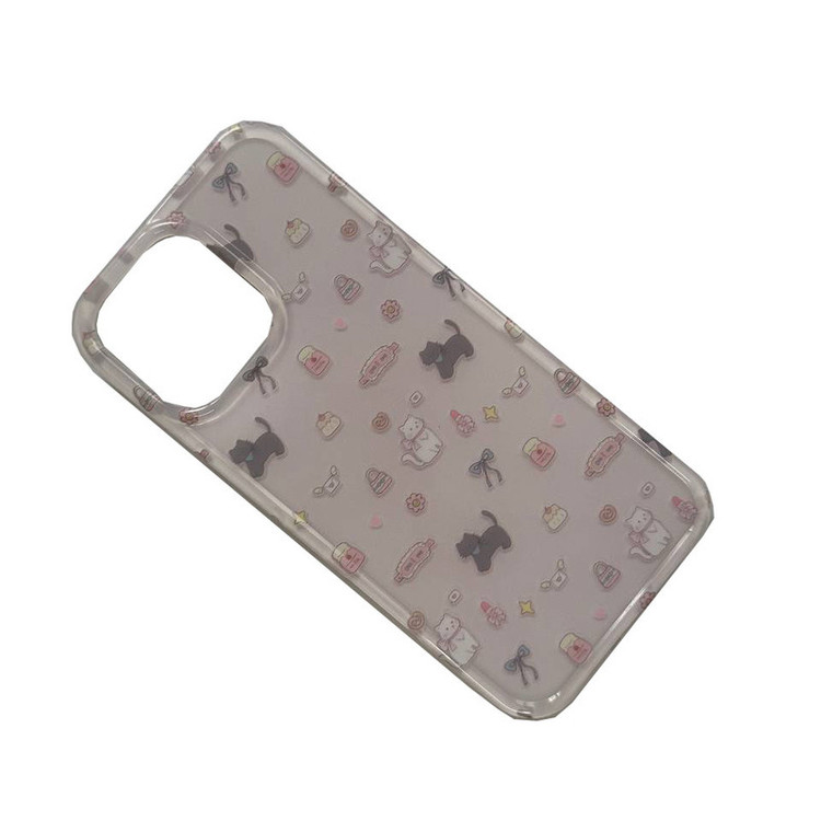 کاور مدل cat & candy مناسب برای گوشی موبایل اپل iphone 16 pro به همراه آویز