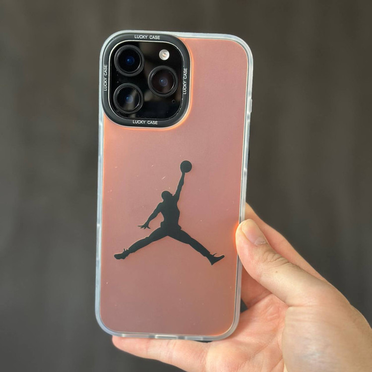 کاور مدل هولوگرامی جردن مناسب برای گوشی موبایل اپل iPhone 14 pro max