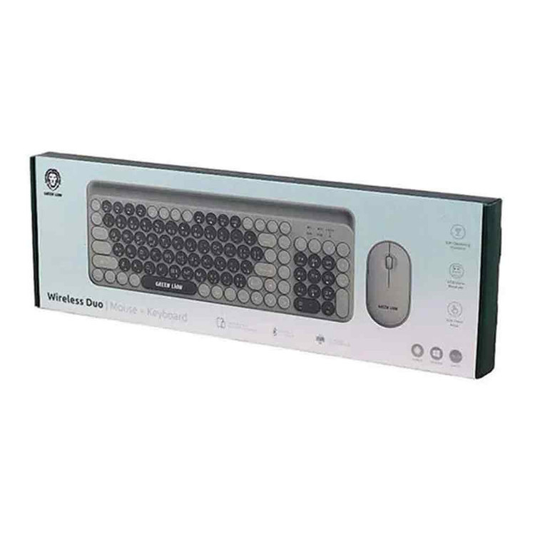 کیبورد و ماوس گرین لاین مدل Wireless Dou